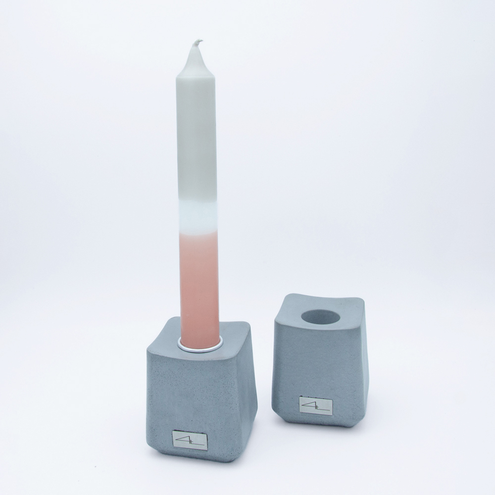 Kerzenständer | Vase | Gewürzhalter Eddy Weiß | Grau | Schwarz – Bild 13