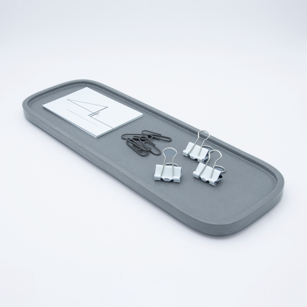 Tablett Ella Weiß | Grau | Schwarz – Bild 4