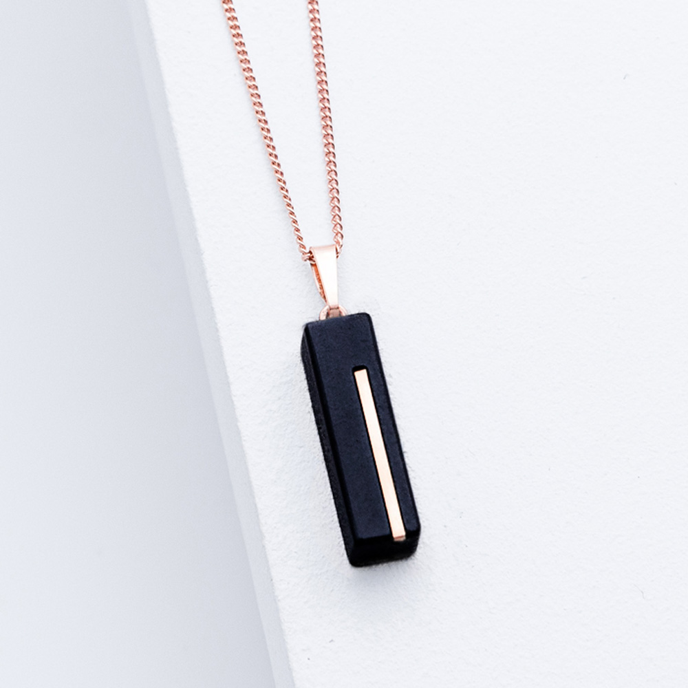 Alternative view of Kette Juliane C2 Rosé Grau | Schwarz