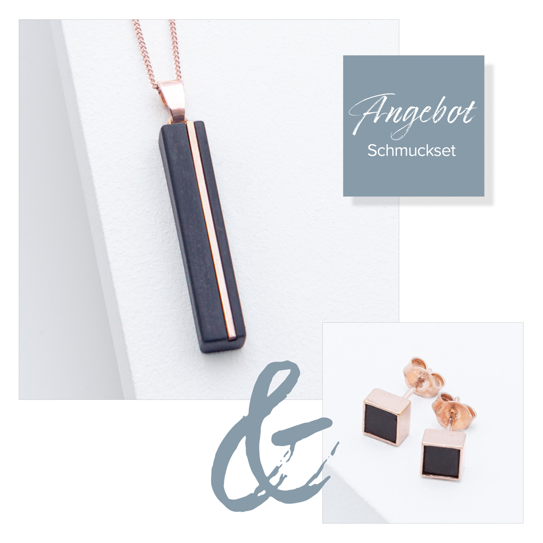 Set C1 Rosé Grau | Schwarz – Bild 2